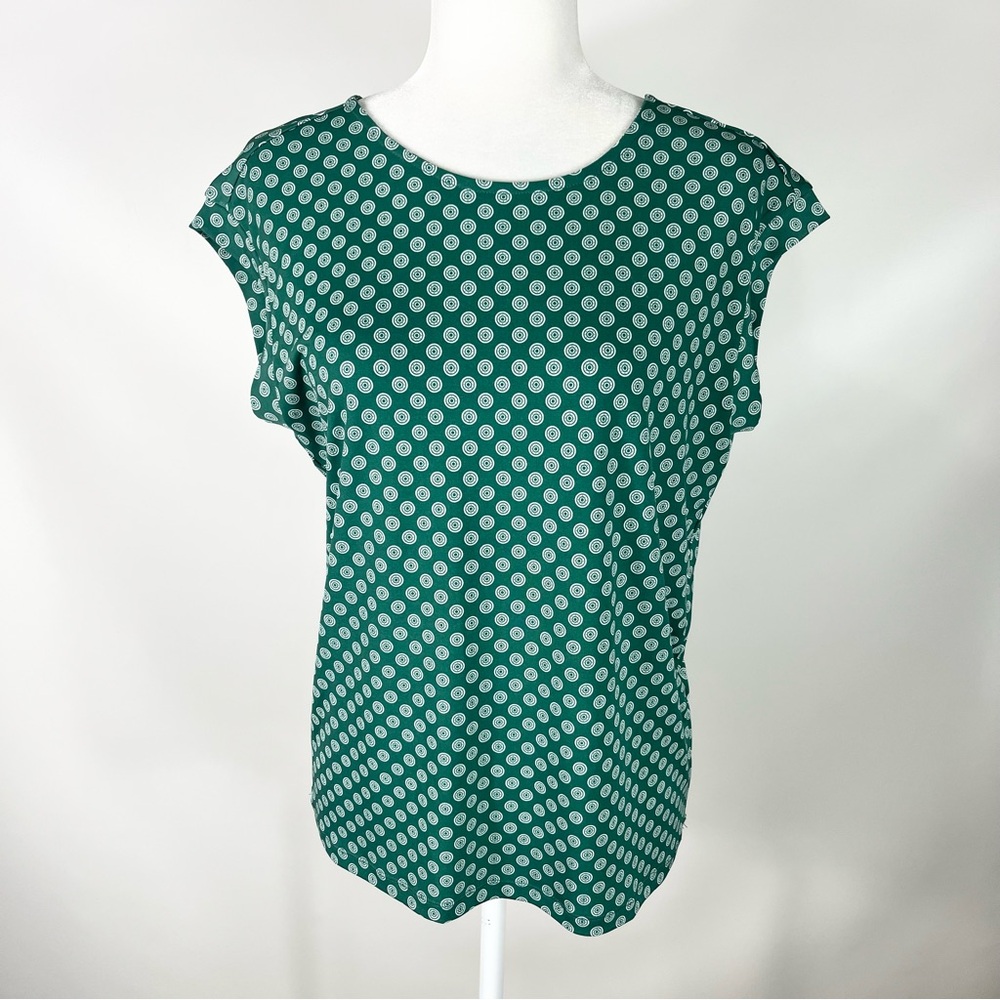 Banana Republic Geometric Polka Dot Top Size Small - Picture 3 of 7